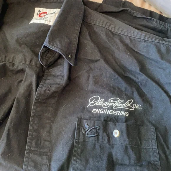 🏁Vintage style Dale Earnhardt Inc. Engineering short sleeve button down. 🏎 - Picture 5 of 5